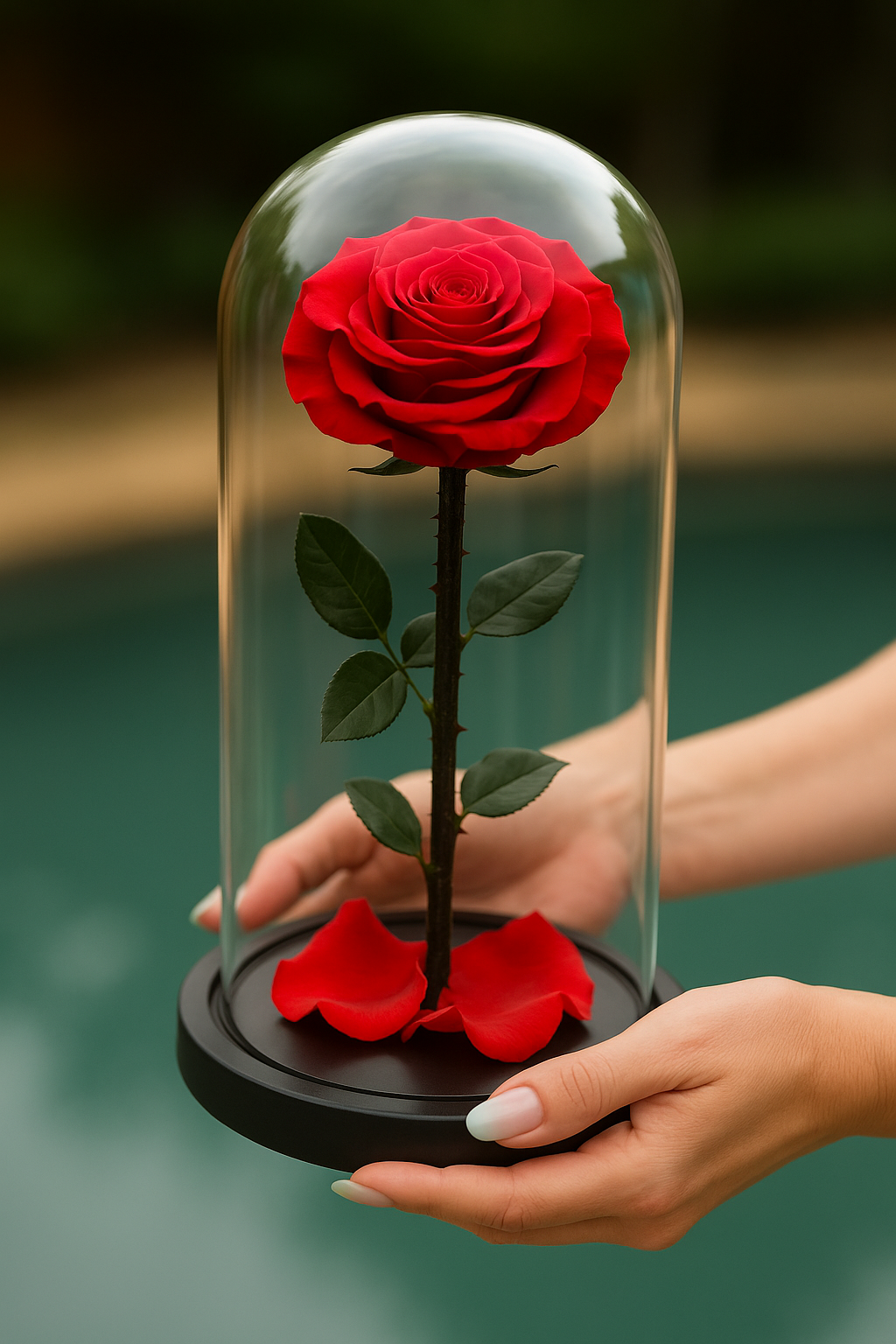 LaRose in a Glass Dome
